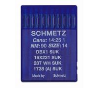 Schmetz Jersey Rundkolbennadel Stärke 90/ System DBX1/1738(A) SUK/ 10 Nadeln