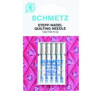 SCHMETZ | 5 Nähmaschinennadeln | Stepp (Quilting) | 130/705 H-Q | Nadeldicke 75/11-90/14 | auf jeder gängigen Haushaltsnähmaschine einsetzbar