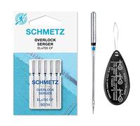 Schmetz Overlock/Serger ELx705 CF (Chrom-Finish) Nähmaschinennadeln, Größe 90/14