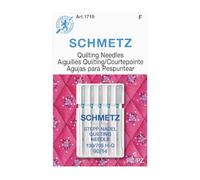 SCHMETZ Quilt Nadeln - Größe 14/90, 5er Pack - Kompatibel mit allen Maschinen - Perfekt für Quilten und Maschinensteppen