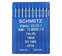 Schmetz Rundkolbennadel Stärke 70/ System 134R/ 10 Nadeln