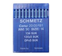 Schmetz Rundkolbennadel Stärke 90/ System 134R/ SUK/ 10 Nadeln