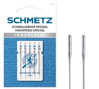 SCHMETZ | Schnellnäher Spezial | 75/11-90/14 | 5 Nähmaschinennadeln | HLx5 | nur für bestimmte Haushaltsschnellnäher