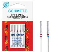 SCHMETZ Stickmaschinennadeln, Größe 75-90, 5 Stück