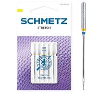 SCHMETZ Nähmaschinennadeln | 5 Stretch-Nadeln | 130/705 H-S | Nadeldicke 65/9 | auf allen gängigen Haushaltsnähmaschinen einsetzbar | geeignet für die Verarbeitung von elastischen Stoffen