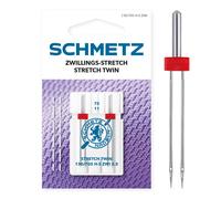 Schmetz Stretch-Zwillingsnadel Stärke 75/ 2,5/ System 130/705 HS/ 2 Nadeln