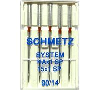 SCHMETZ System HA x 1 SP 15 x 1 SP Super Stretch Nähmaschinen Nadeln St. 90