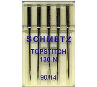 Schmetz Topstitch Nähmaschinennadeln Größe 90/14 130N 5er Pack ...