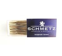 SCHMETZ Nähmaschinennadeln: 100 Universal-Nadeln, Nadeldicke 80/12, 130/705 H, mit Flachkolben auf jeder gängigen Haushaltsnähmaschine einsetzbar, Maxi Packung A 100