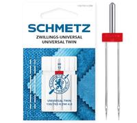SCHMETZ | Zwillings-Universal | 4.0/80 | 1 Nähmaschinennadel | 130/705 H ZWI 4.0 | für alle gängigen Haushaltsnähmaschinen mit Zickzack-Funktion