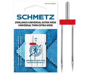 Schmetz Zwillingsnadel 130/705 H ZWI BR 6,0/100