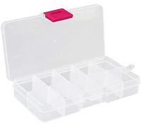 Schmuck-Aufbewahrungsbox Schmuck-Organizer Manschettenknöpfe Box Separates Fach Aufbewahrung von Kleinteilen Medikamente Aufbewahrung Beweis Weiß B 12,8 * 6 * 2,3 cm Durability and professional