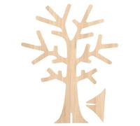 Schmuck-Baum in Holz - 18 x 22 x 0,3 cm