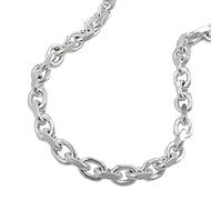 Schmuck Krone Ankerkette Armband Armkette diamantiert aus 925 Silber Echtsilber 19cm Unisex