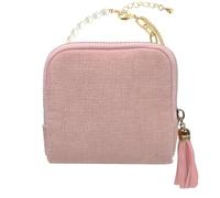 Schmuck-Organizer - 12 cm Samtbeutel, Kompakter Reißverschlusshalter, Kratzfestes Reiseetui | Halskette, Ohrring, Ring-Aufbewahrung Für Kreuzfahrt, Wohnheim, Wochenendurlaub, Urlaubsausflüge,