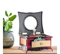 Schmuck Organizer für Ballerinas für Mädchen - herausnehmbare Schublade, Spiegel aus und Musik, Tanz-Themen-Behälter für Halsketten, Ringe, Armbänder, Geschenke für Teenager, Geschenke von com