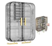 Schmuck-Organizer Zum Aufhängen An Der Wand - 5-in-1-Halter Mit Großem Fassungsvermögen, Halsketten-Präsentationsständer | Schmuckhalter Für Ringe, Halsketten, Armbänder, Ohrringe, Weiß, Wandmontage,