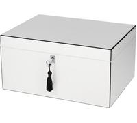 Schmuckaufbewahrungsbox L Weiß von GIFTCOMPANY - Großes Format MDF - weiß