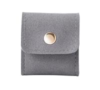 Schmuckbeutel, Schmuckkoffer, Organizer, Schmuckkoffer für Damen, PU-Leder, leicht zu transportieren, tragbares Reisezubehör, magnetische Brieftasche für Schmuck, 4,7 x 5,8 x 3,5 cm
