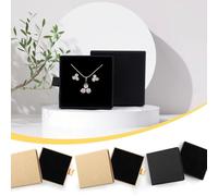 Schmuckdose, 4 Stück Schmuck Geschenkbox, Schmuckschachtel, Kleine Geschenkbox, Schmuck Box Klein, Schmuckkasten Für Jewelry Organizer, Ohrringe, Halsketten, Broschen, Armbänder Geschenk