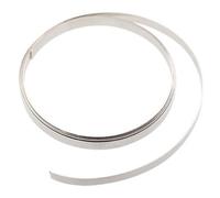 Schmuckdraht, flach, silber, 1 m