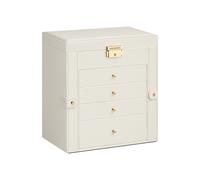 Schmuckkästchen 5 Ebenen weiß