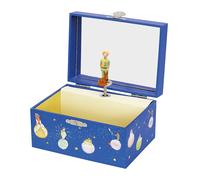 Trousselier - Schmuckkästchen mit Musik, Kleine Prinz, blau, nachtleuchtend 3457010912309