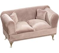Schmuckkasten HOME AFFAIRE "Deko Sofa mit samtigen Bezug, 24x10x13,5cm", braun (altrosa), B:24cm H:13,5cm T:10cm, Aufbewahrungsboxen, Schmuckkasten, Aufbewahrung für Schmuck und Kleinigkeiten (3363864