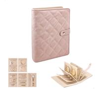 Schmuckkasten, Schmuckschrank, Schmuck Organizer, Unterteilte Aufbewahrung, Ideal für Halsketten, Ringe, Armbänder, Ohrringe, Ohrstecker und Broschen. 5er-Set. Maße: 12,4 x 18,3 cm. Rosa