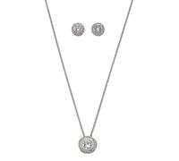 Schmuckset CELESTA "925/- Sterling Silber", weiß, Schmuck_Sets, Damen, 42cm, Silber 925 (Sterlingsilber), glänzend, Schmuckset (55434859-0) weiß