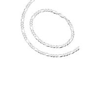 Schmuckset FIRETTI "Multipack Schmuck Geschenk Silber 925 Halskette Armkette" Gr. 60, silber (silberfarben), Schmuck_Sets, Damen, 60, Silber 925 (Sterlingsilber), Schmuckset, Figarokette ca. 5,1 mm br