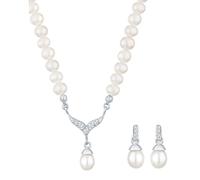 Elli Schmuckset Damen silber, 45