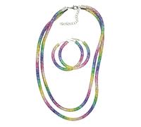 Schmuckset "Rainbow", Damen, bunt (multi), COLLEZIONE ALESSANDRO, Schmuck_Sets Schmuckset (50149046-0) multi