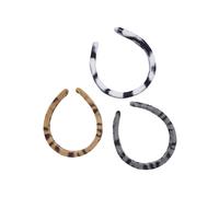 Schmuckset URBAN CLASSICS "Urban Classics Unisex Animal Fake Fur Headband", schwarz, grau, beige, Schmuck_Sets, Damen, onesize, Polyester, unifarben, Schmuckset (68260867-0) schwarz, grau, beige