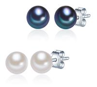 Schmuckset VALERO PEARLS "Set: X431", silber, Schmuck_Sets, Damen, Silber 925 (Sterlingsilber), Schmuckset, aus Sterling Silber (26502347-0) silber