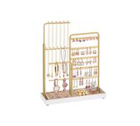 Schmuckständer aus Metall mit Samttablett