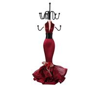 Schmuckständer Puppe, Schmuck Rack Modell Display Stand Modellkleid Ohrring Halskette Ring Schmuck Organizer mit Drehbarer Halterung Schmuck Rack Modell Display Stand Harz Handwerk Schmuckständer