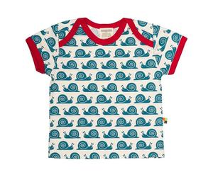 Schnecken T-Shirt von Loud + Proud unisex 62/68
