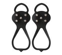 -Schnee-Griffe, 2 Stück Starke Schuh-Schneegriffe, Stiefel-Schnee-Traktion, rutschfeste Schuh-greifer, Wanderstiefel, Stollen, Schnee-Traktionsstollen, Greifer zum Wandern und Klettern