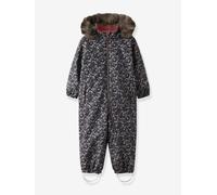 Schneeanzg mit Fleece-Futter Allover-Print Mädchen NAME IT dunkel blau Gr. 92/98