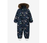 Schneeanzug Dino mit Fleece-Futter Jungen NAME IT dunkel blau Gr. 80