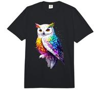 Schneeeule Weiße Eule Kauz Uhu Snowy Owl Süße Schnee Eulen Comfort Colors Adult Heavyweight T-Shirt