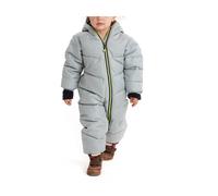 Schneeoverall KILLTEC "Karter Mini", Mädchen, Gr. 110/116, Normalgrößen, blau (graublau), Obermaterial: 100% Polyester;Futter: 100% Polyester;Füllung: 100% Polyester, Overalls, Schneeanzug: wasserabwe