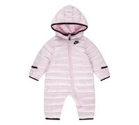 Schneeoverall NIKE SPORTSWEAR "NKN NIKE SOLID BABY SNOWSUIT", Jungen, Gr. 92 (24), N-Gr, rosa (pink foam), Obermaterial: 100% Polyester, Overalls, wattiertes Design, mit integrierter Kapuze, aus Polye