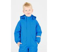 Schneeoverall ZIGZAG "Vally", Mädchen, Gr. 98, EURO-Größen, blau (neonblau), 100% Polyester, lang, Overalls, mit wasser- und winddichter Membran (75455259-98) neonblau