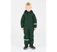 Schneeoverall ZIGZAG "Vally", Mädchen, Gr. 98, EURO-Größen, grün (tannengrün), 100% Polyester, lang, Overalls, mit wasser- und winddichter Membran (83704264-98) tannengrün
