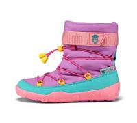AFFENZAHN Kinder Winterstiefel VEGAN SNOWY Eule lila | 26