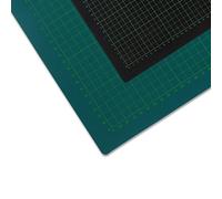 Schneidematte grün-schwarz A2 (60 x 45 cm Skalierung in cm)