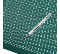 Schneidematte A0 (grün-weiß/ Skalierung in cm/ 90 x 120 cm + Grafikmesser)