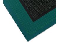 Schneidematte grün-schwarz A2 (60 x 45 cm Skalierung in cm)